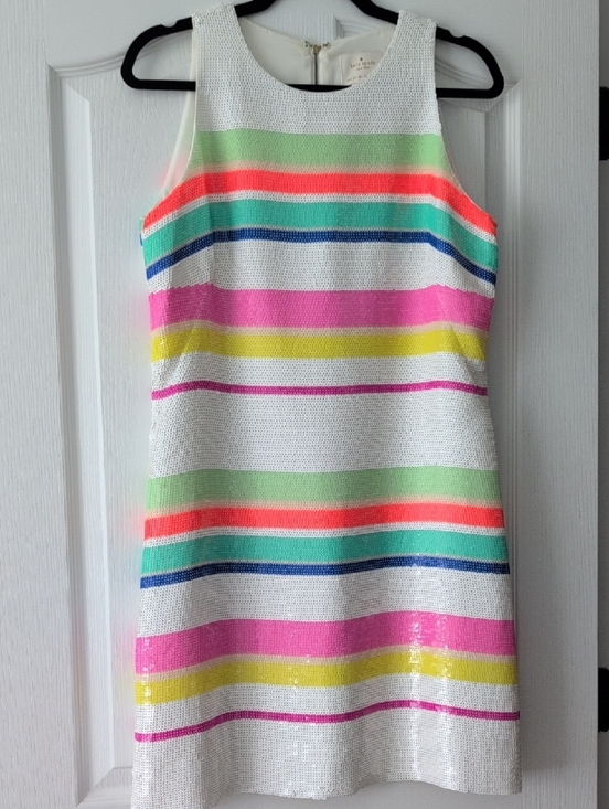 kate spade Dresses & Skirts - Kate Spade Striped Sequin Dress